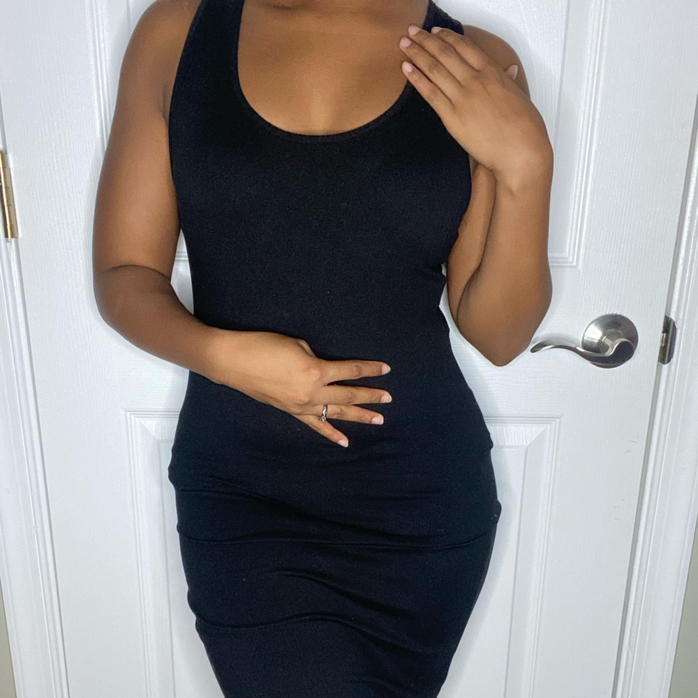 Black tight Maxi Dress🖤
